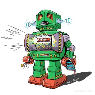 Robot Illustration 2