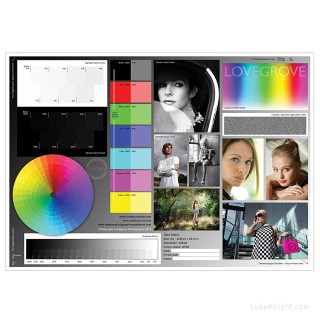 Print Colour Calibration Template Design